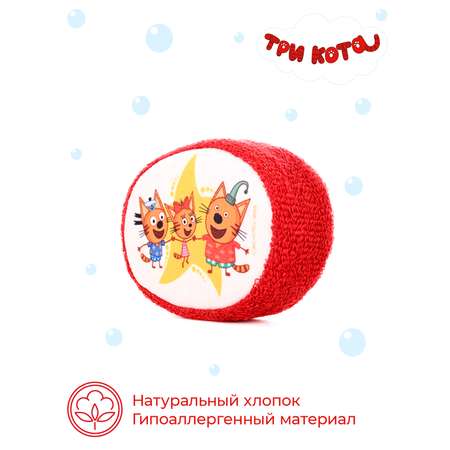 Мочалка Три кота Шоу