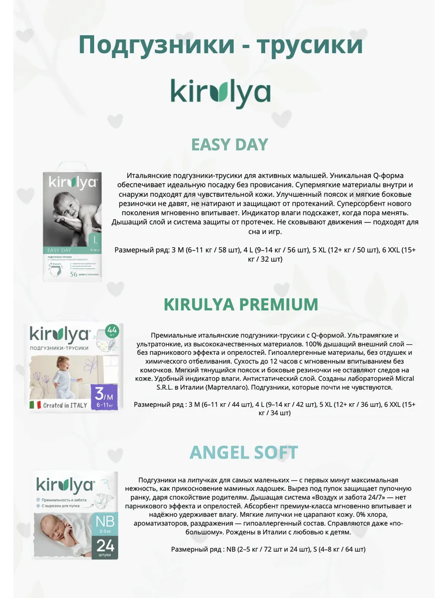 Трусики KIRULYA M 44 шт. - фото 2
