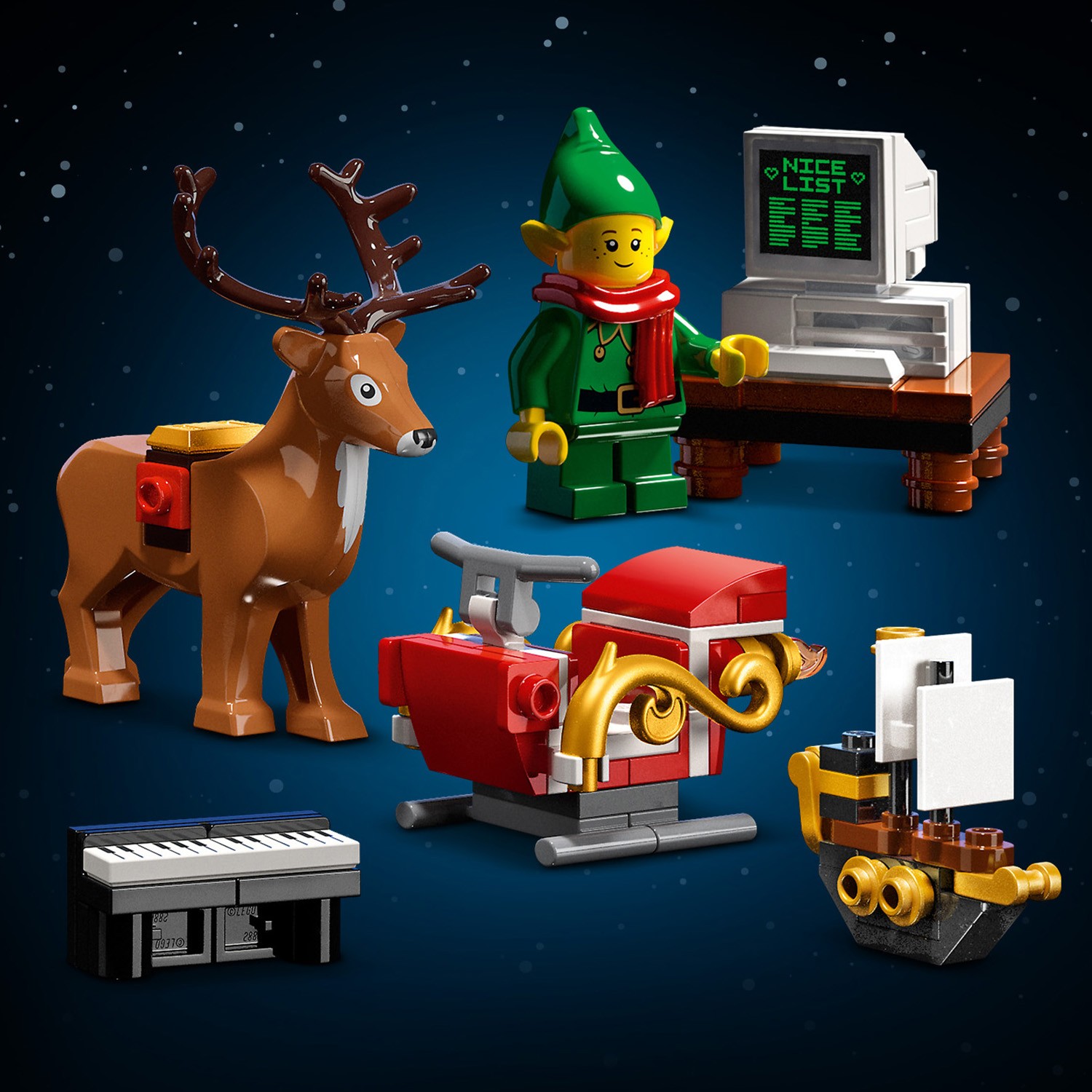 Конструктор LEGO Icons Домик эльфов блочный - фото 6