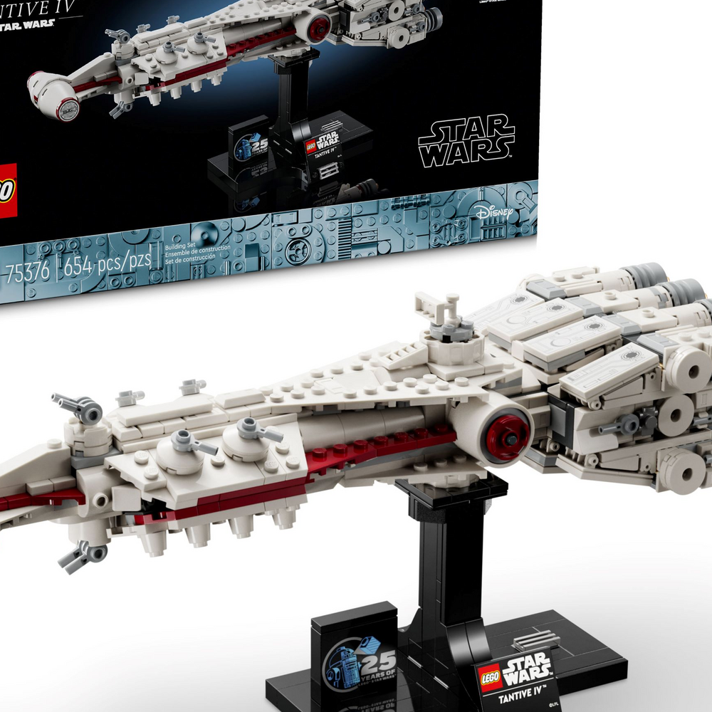 Конструктор LEGO Star Wars Звездолёт Тантив IV 75376 640 дет. - фото 2