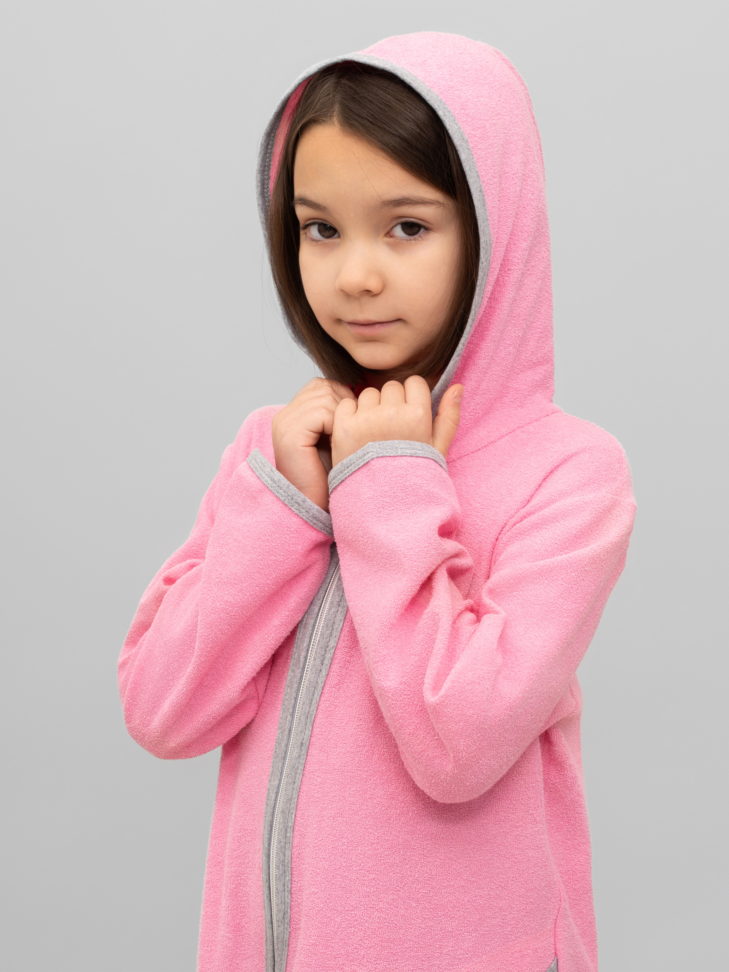 Халат Утенок 906 розовый - фото 4