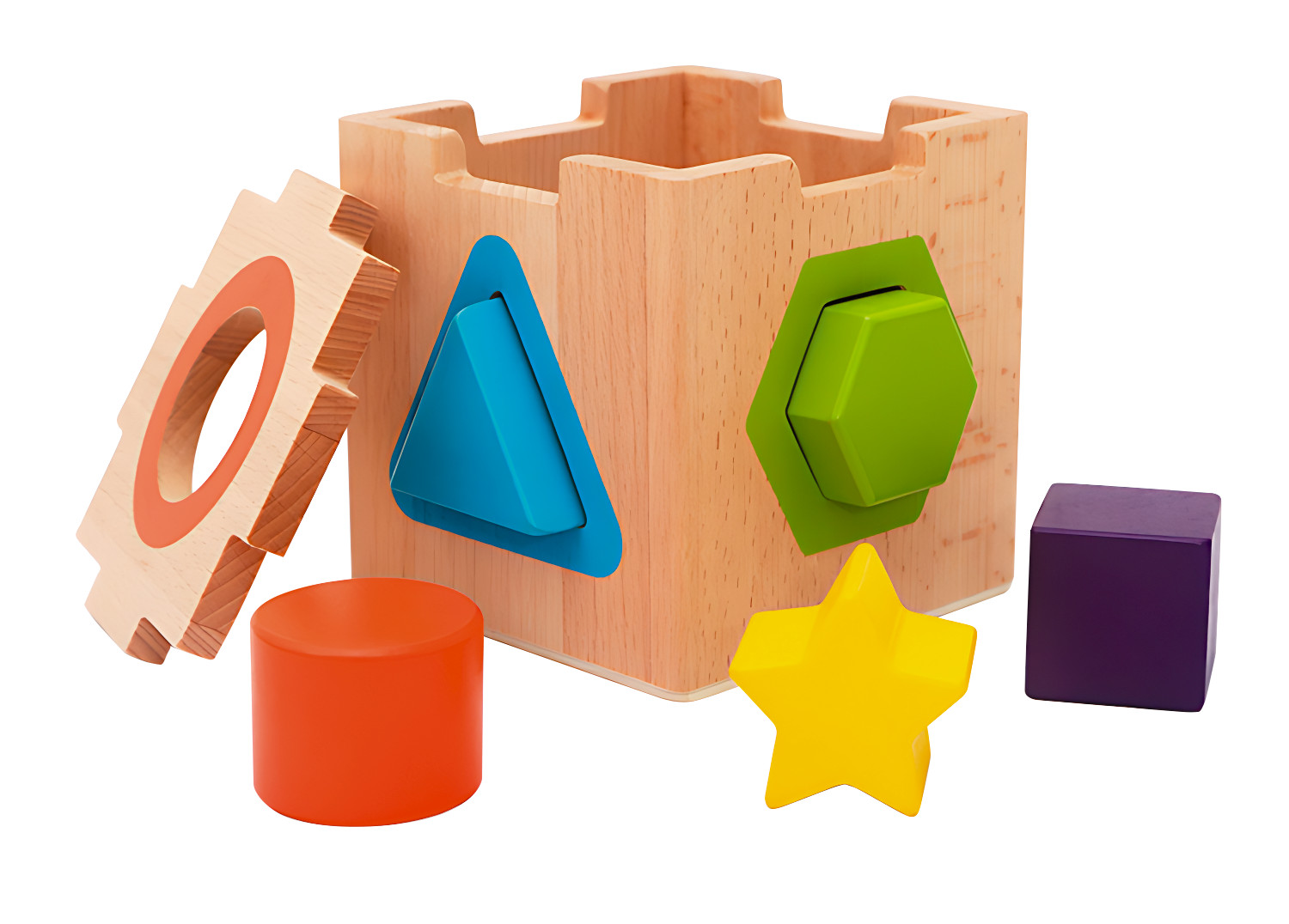 Игрушка BabyGo сортер деревянные игры - фото 4