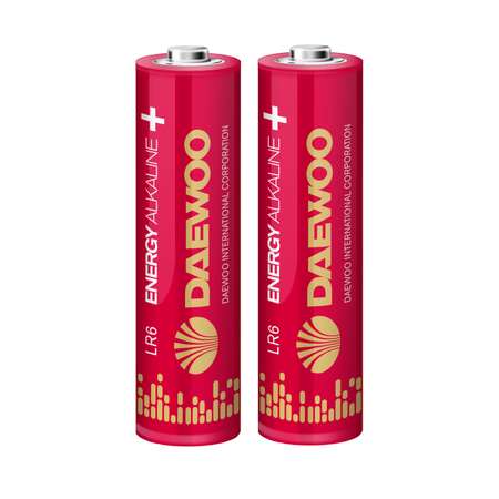 Батарейки алкалиновые DAEWOO Energy AA LR6 Пальчиковые 24шт. LR6EA-24PB