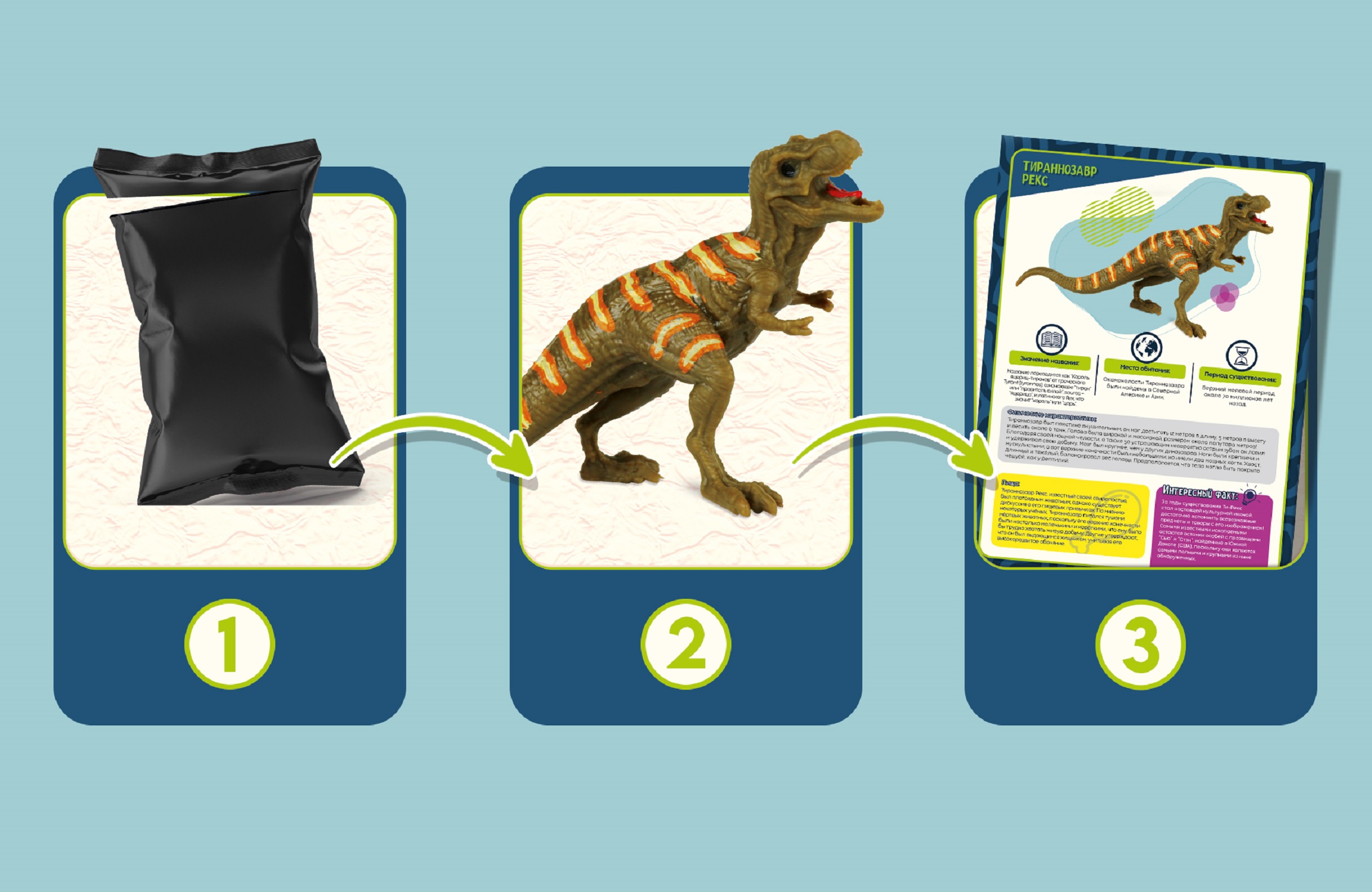 Набор для опытов LISCIANI Месяц с Динозаврами - фото 5