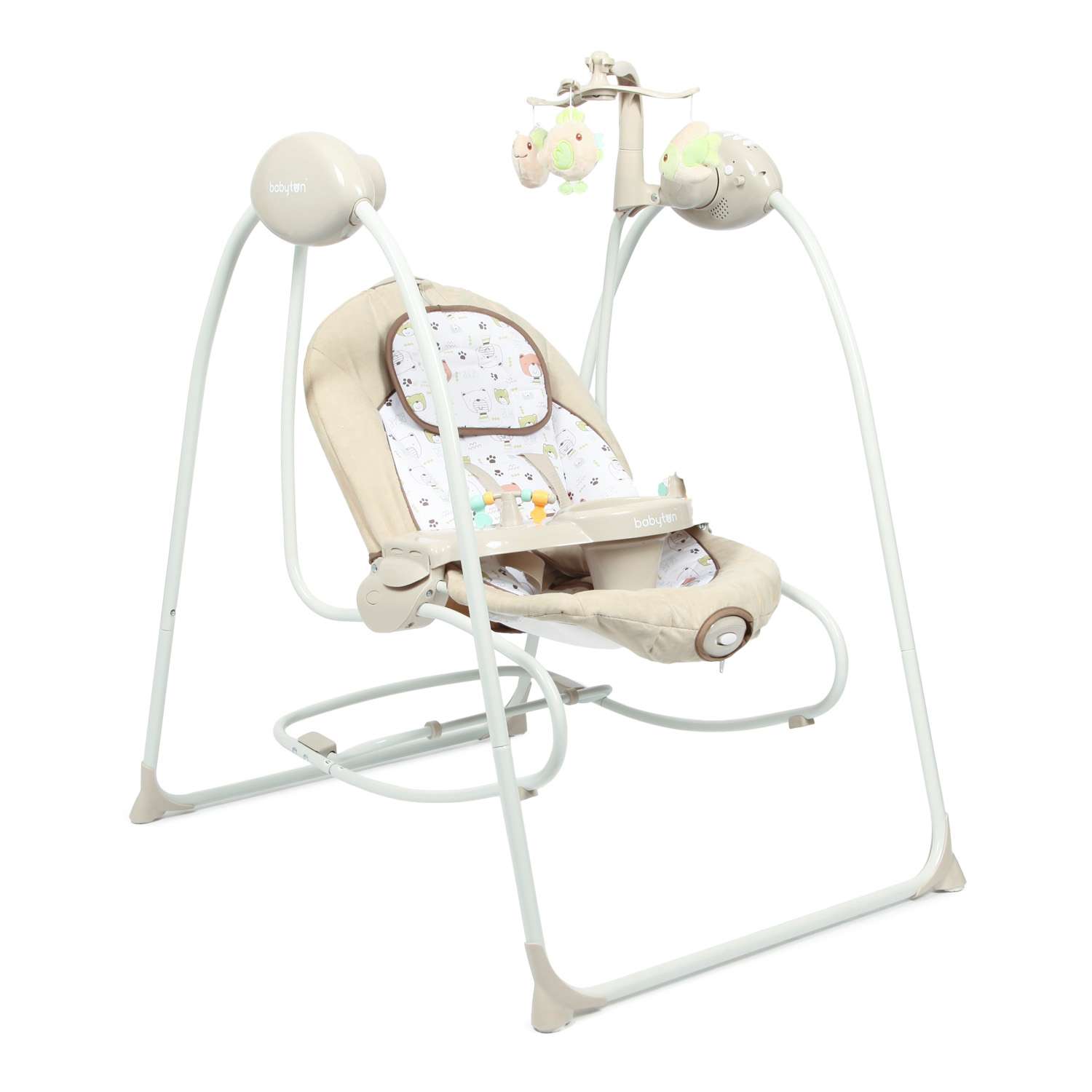 Качели 2в1 Babyton Relax Brown - фото 3