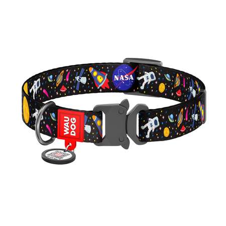 Ошейник для собак Waudog Nylon Nasa средний 5120