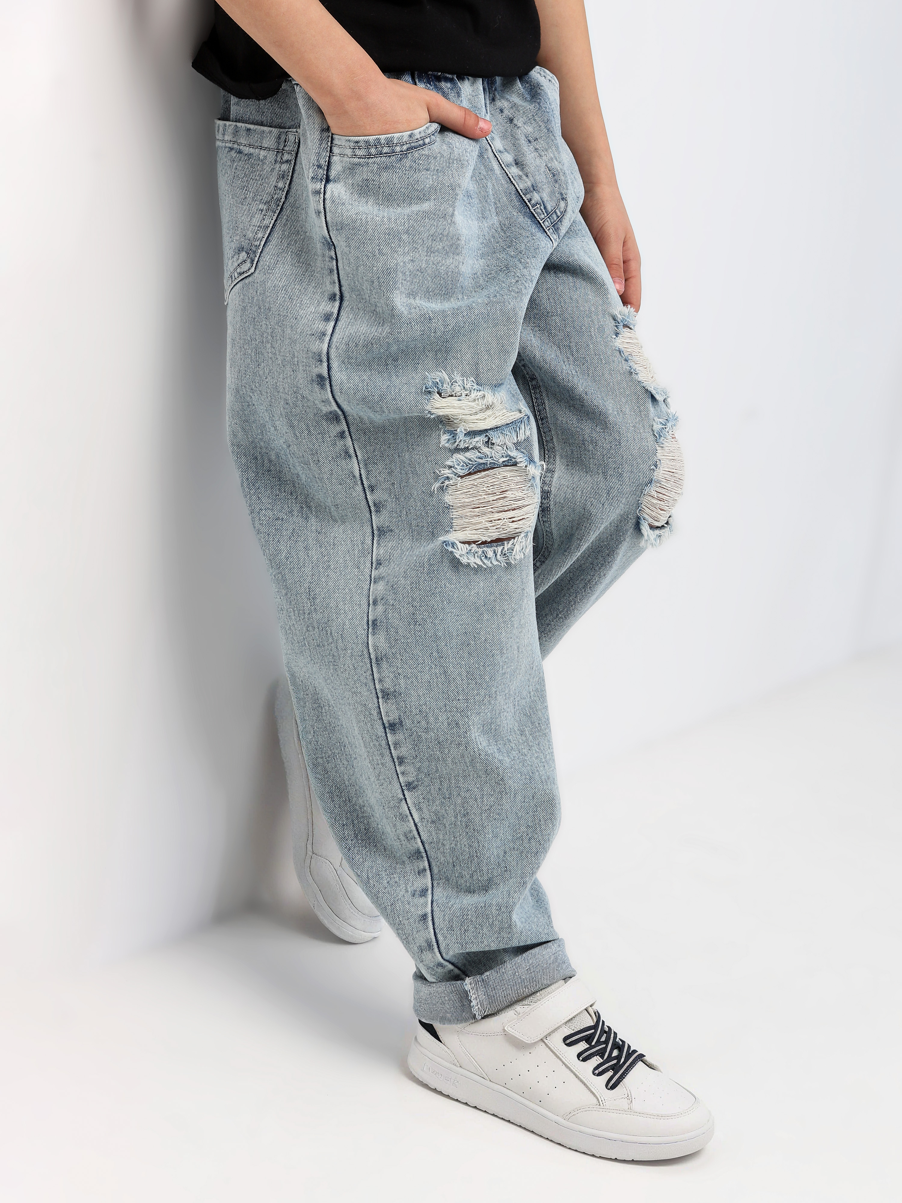 Джинсы СИНИЙ МИР WUD18324-G39 - фото 9