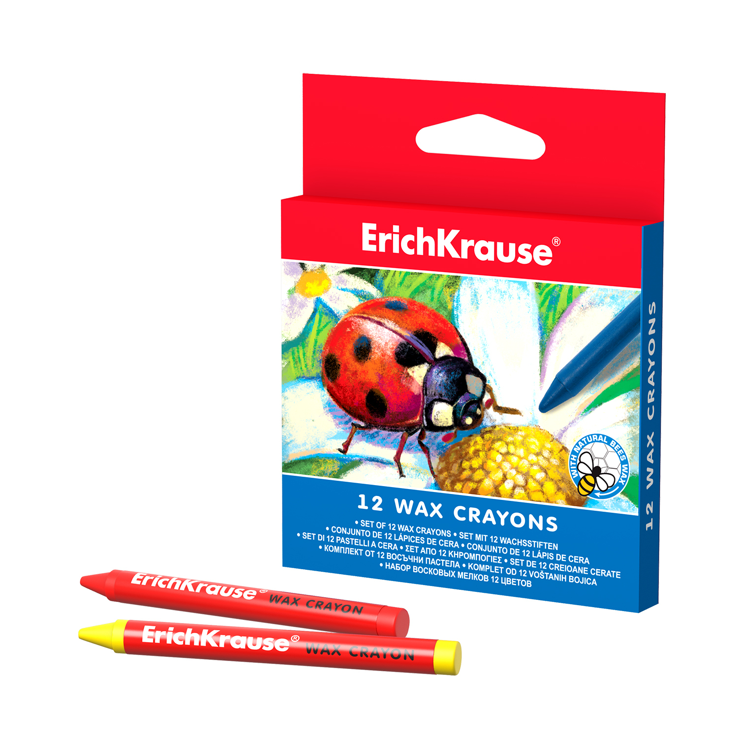 Восковые мелки ArtBerry 12 шт. - фото 2