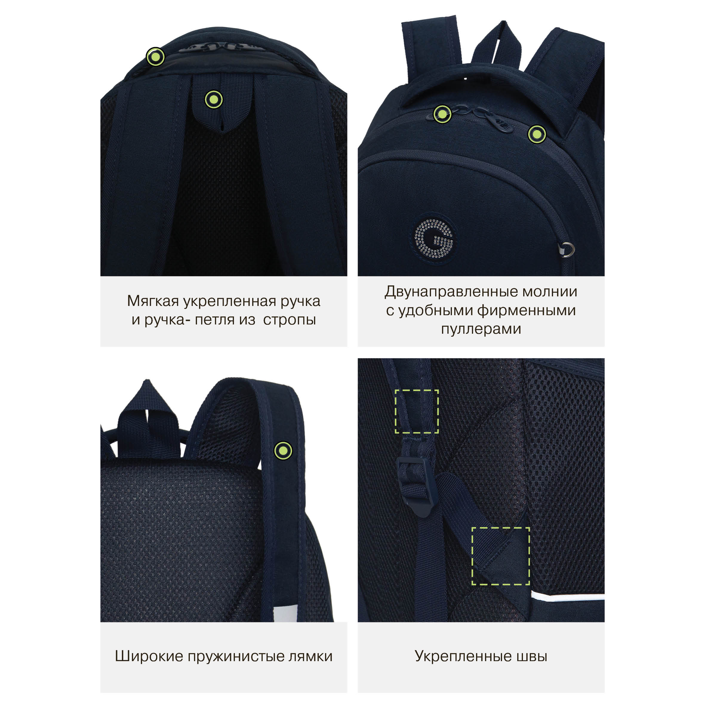 Рюкзак Grizzly для девочки - фото 12