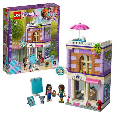 Конструктор LEGO Friends Художественная студия Эммы блочный
