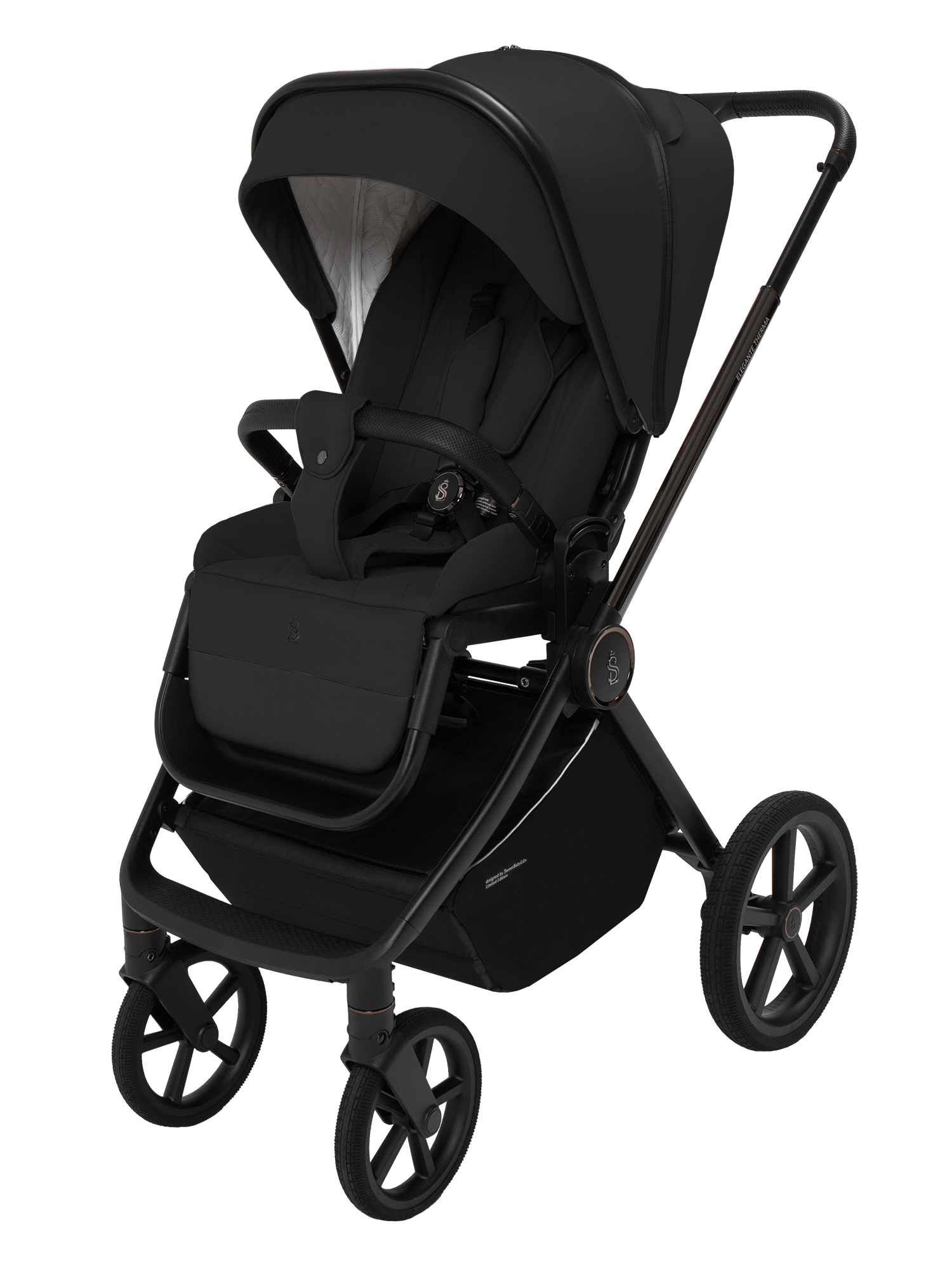 Коляска 2в1 Sweet Baby SBL Elegante Therma Black черный - фото 27