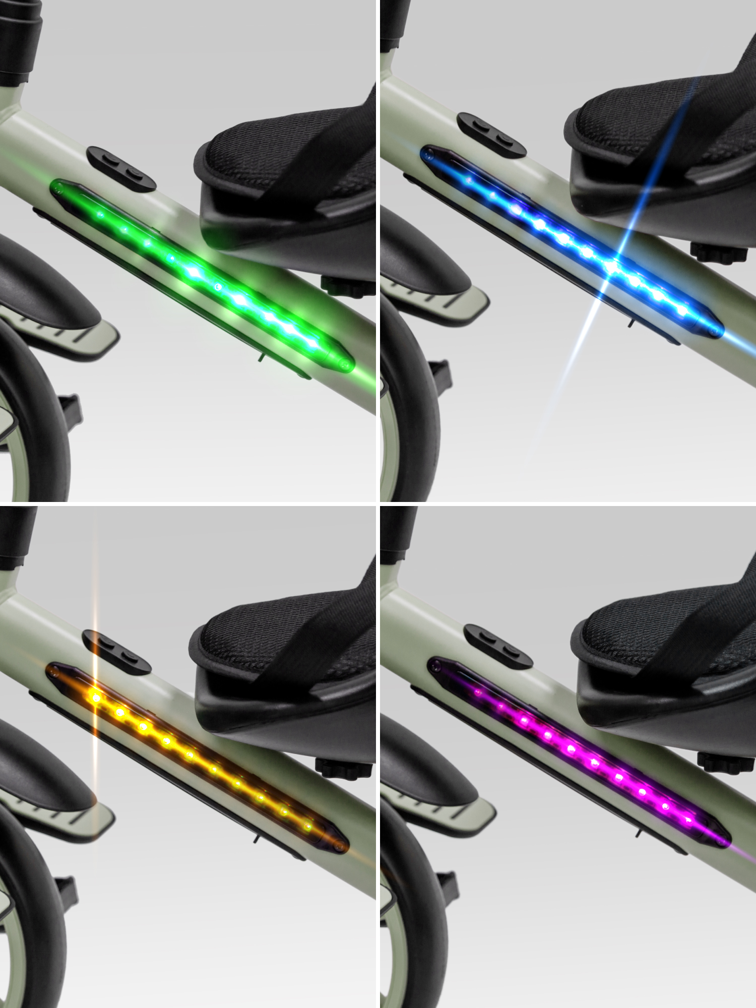 Трехколесный велосипед Amarobaby 8 дюймов - фото 3