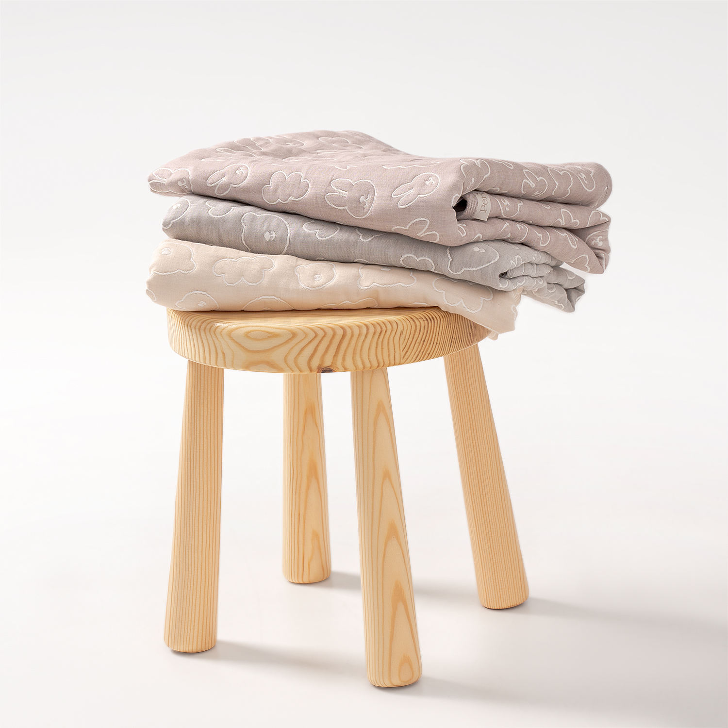 Детский плед из хлопка 110х80 Perina Soft Cotton Мокко - фото 7
