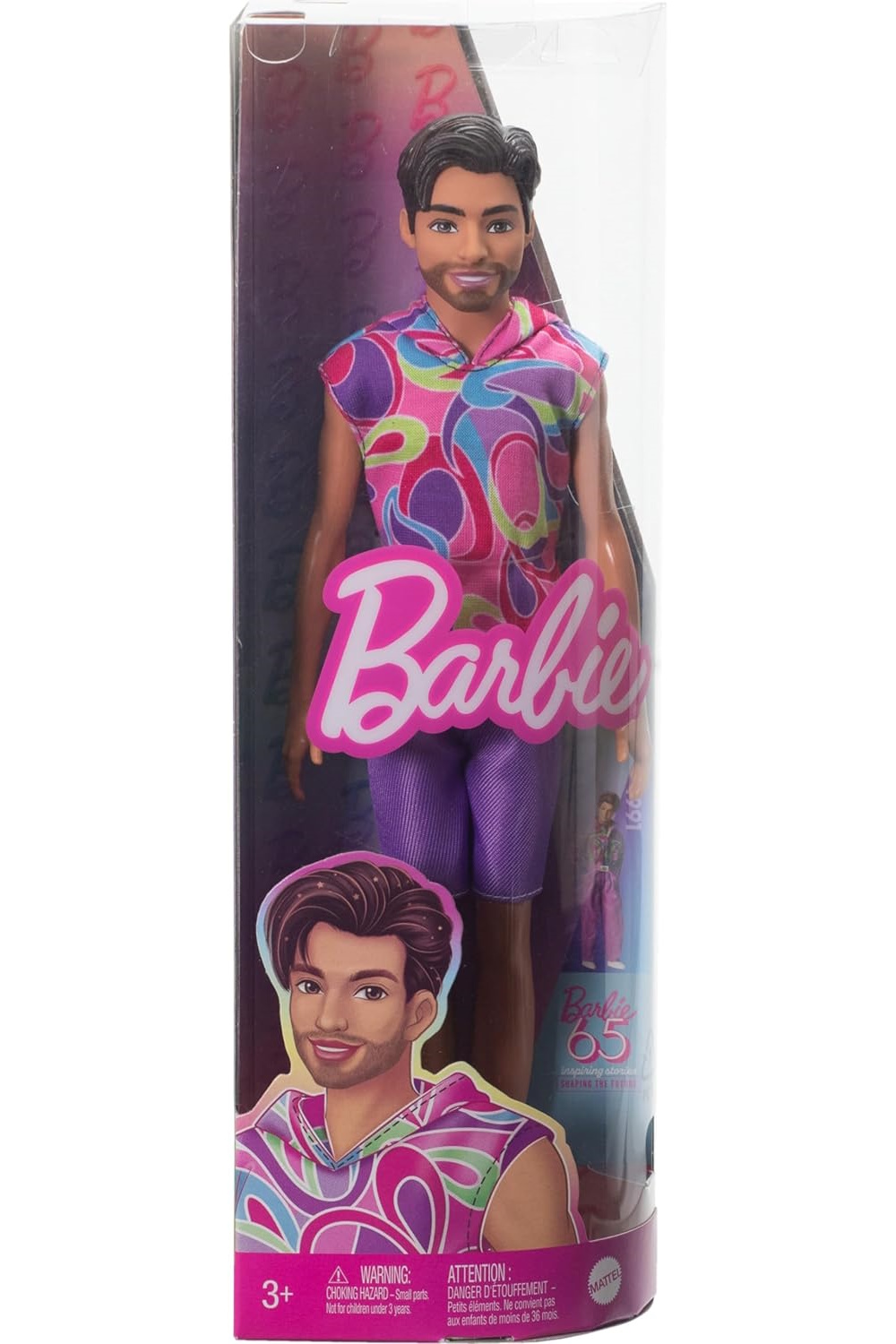 Кукла модельная Barbie Fashionistas Игра с модой Кен DWK44/HRH26 - фото 5