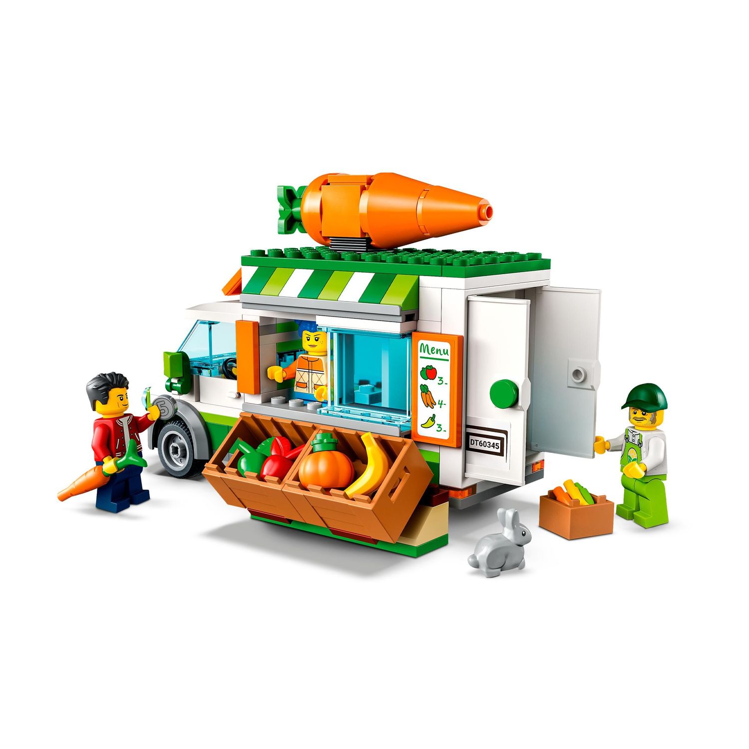 Конструктор LEGO City City Farmers Market Van 310 дет. - фото 4