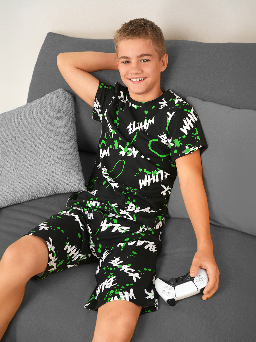 Костюм HappyFox HF4872SPblack.white - фото 1