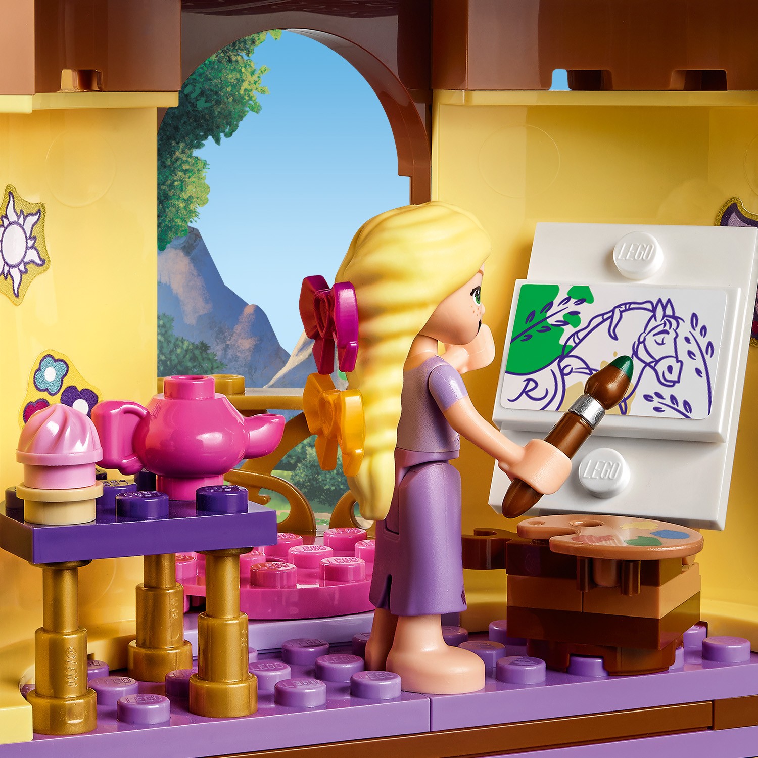 Конструктор LEGO Disney Princess Башня Рапунцель блочный - фото 10