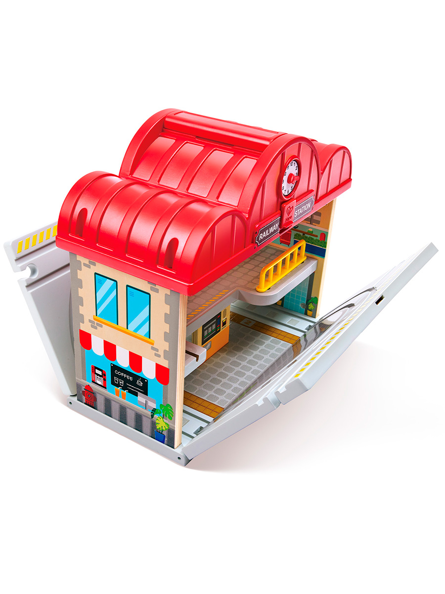 Набор железнодорожный Hape E3877_HP - фото 7