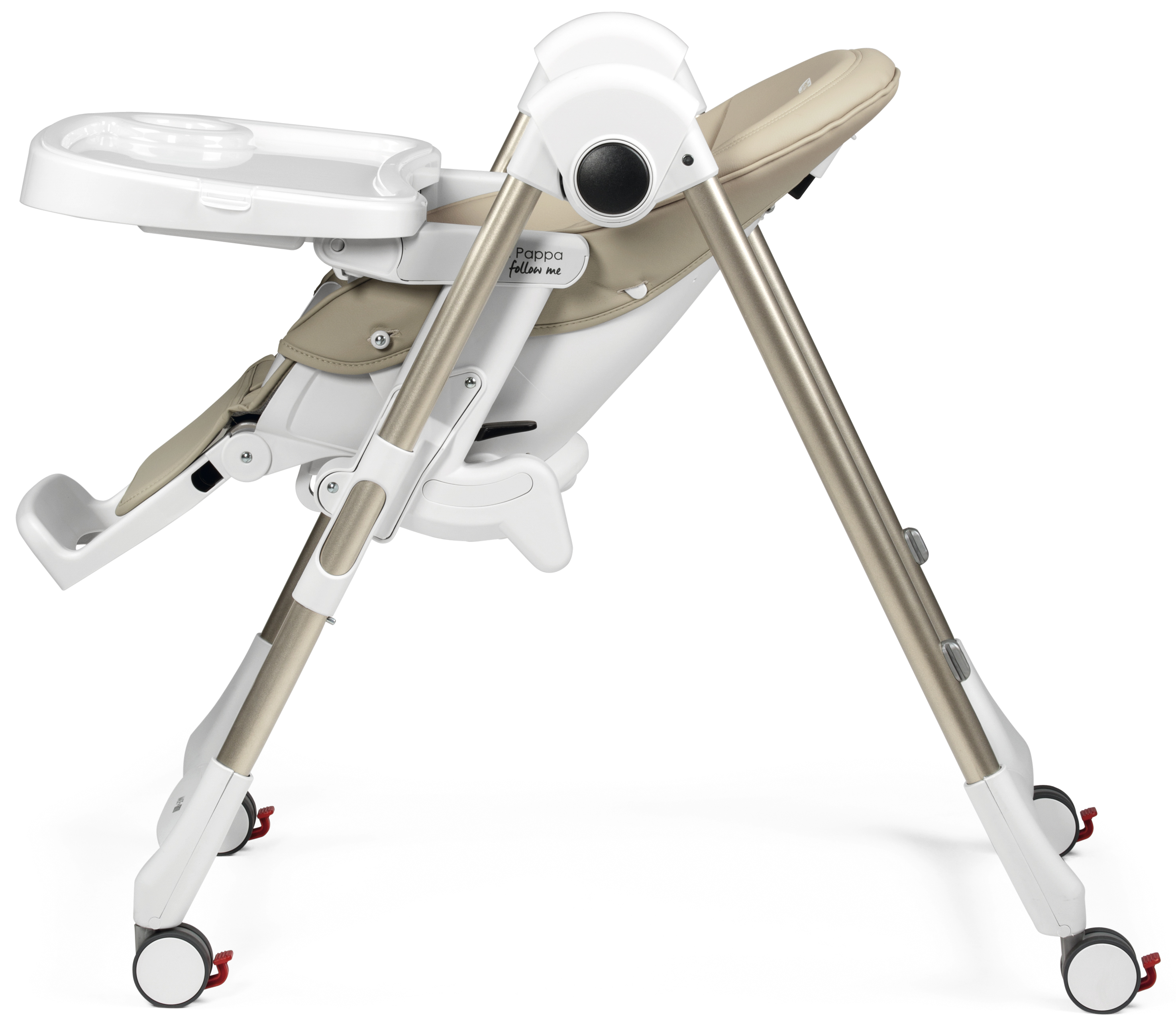 Стульчик для кормления Peg-Perego Prima Pappa Follow Me бежевый - фото 12