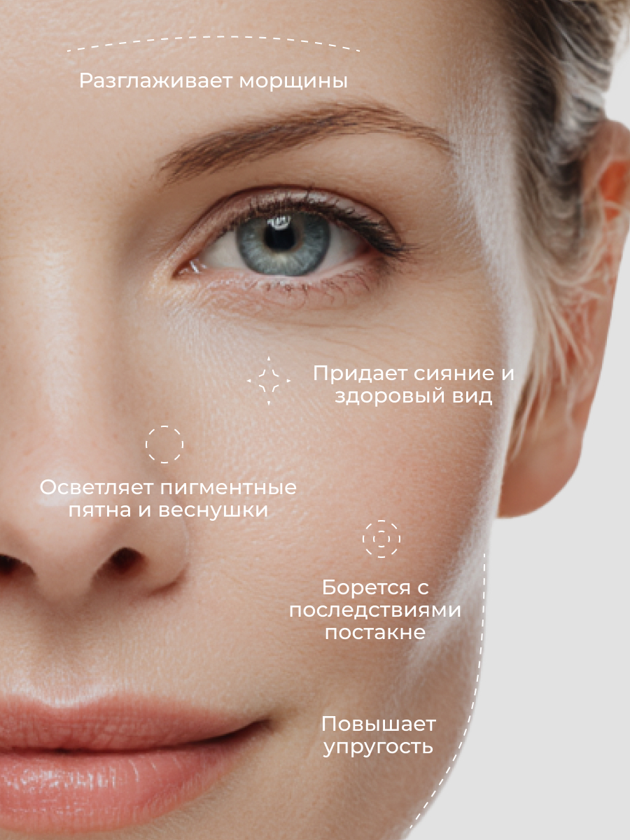 Сыворотка АКАВИЯ Для лица с глутатионом 12 шт. - фото 5