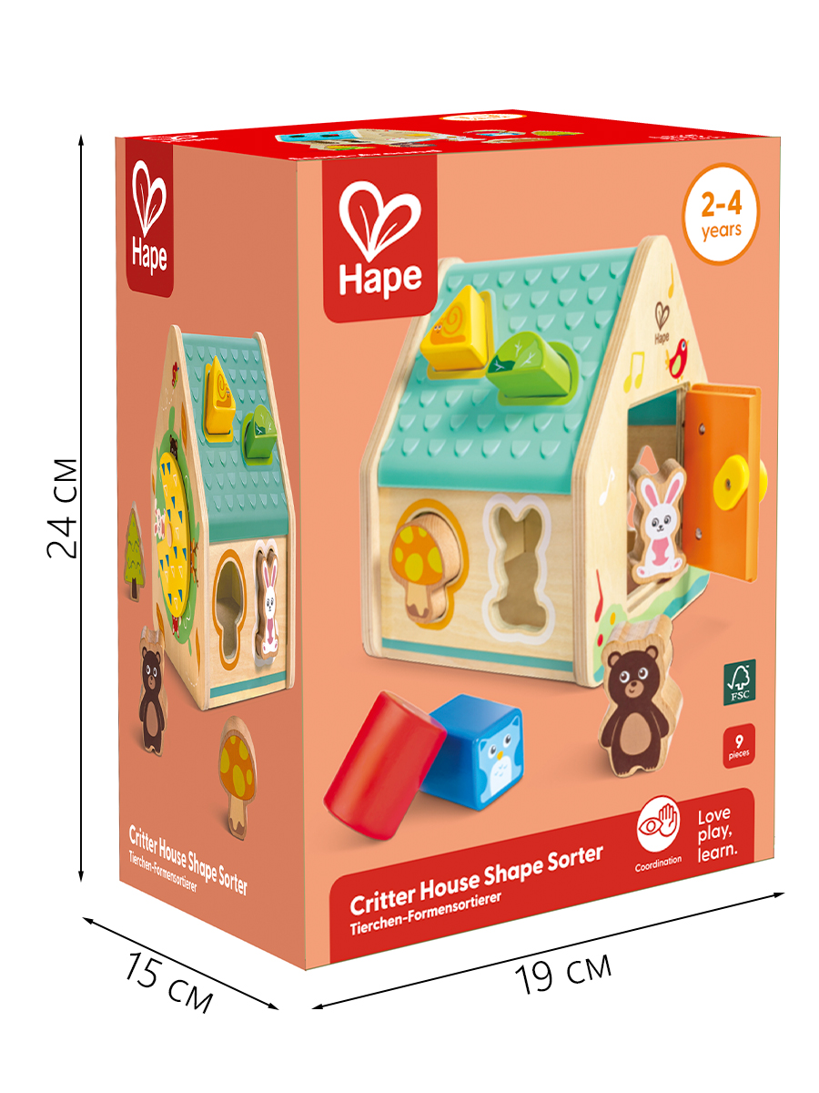 Игрушка Hape сортер Домик на дереве - фото 12