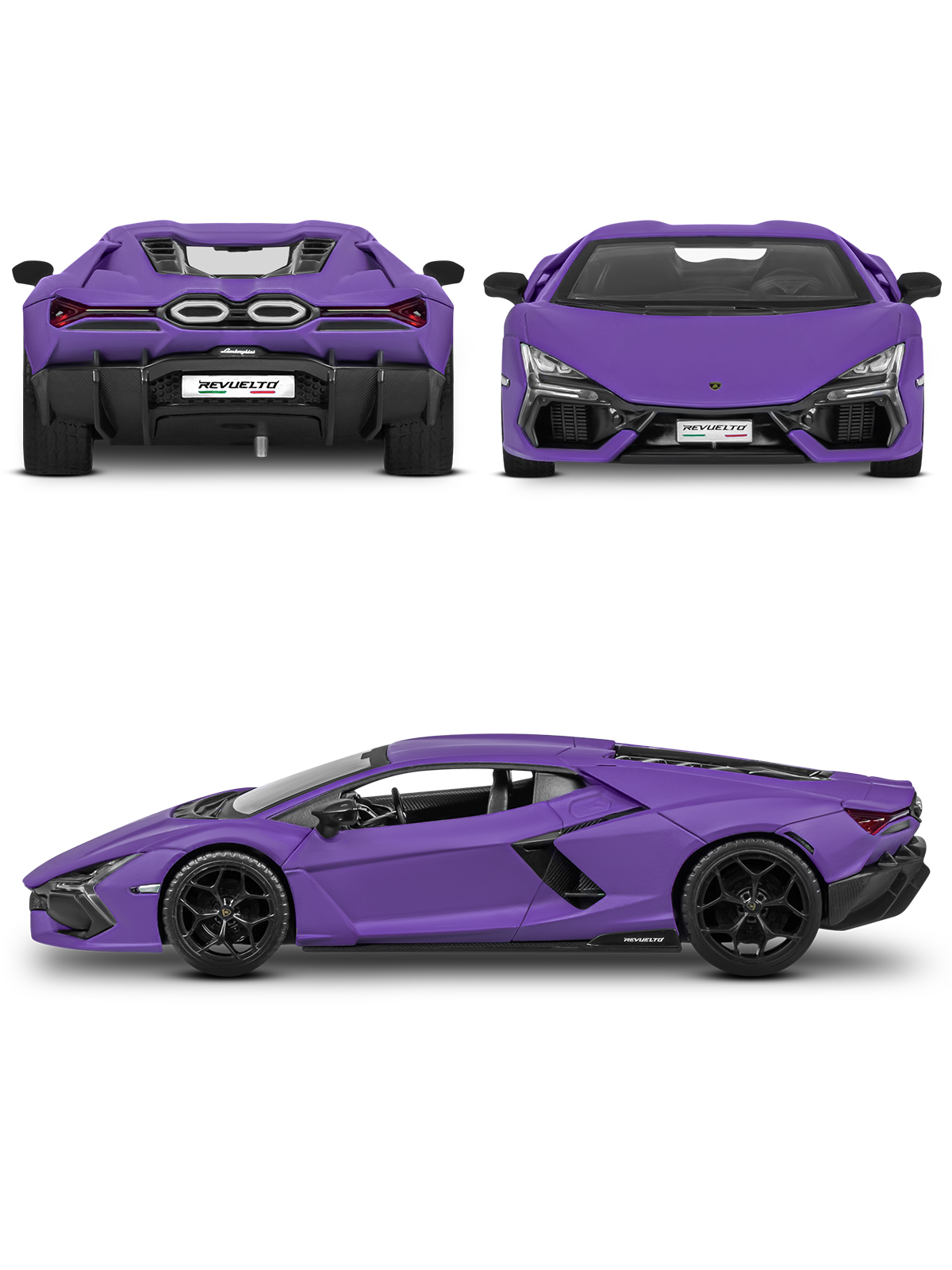 Автомобиль АВТОпанорама Lamborghini Revuelto 1:32 JB1251733 - фото 14