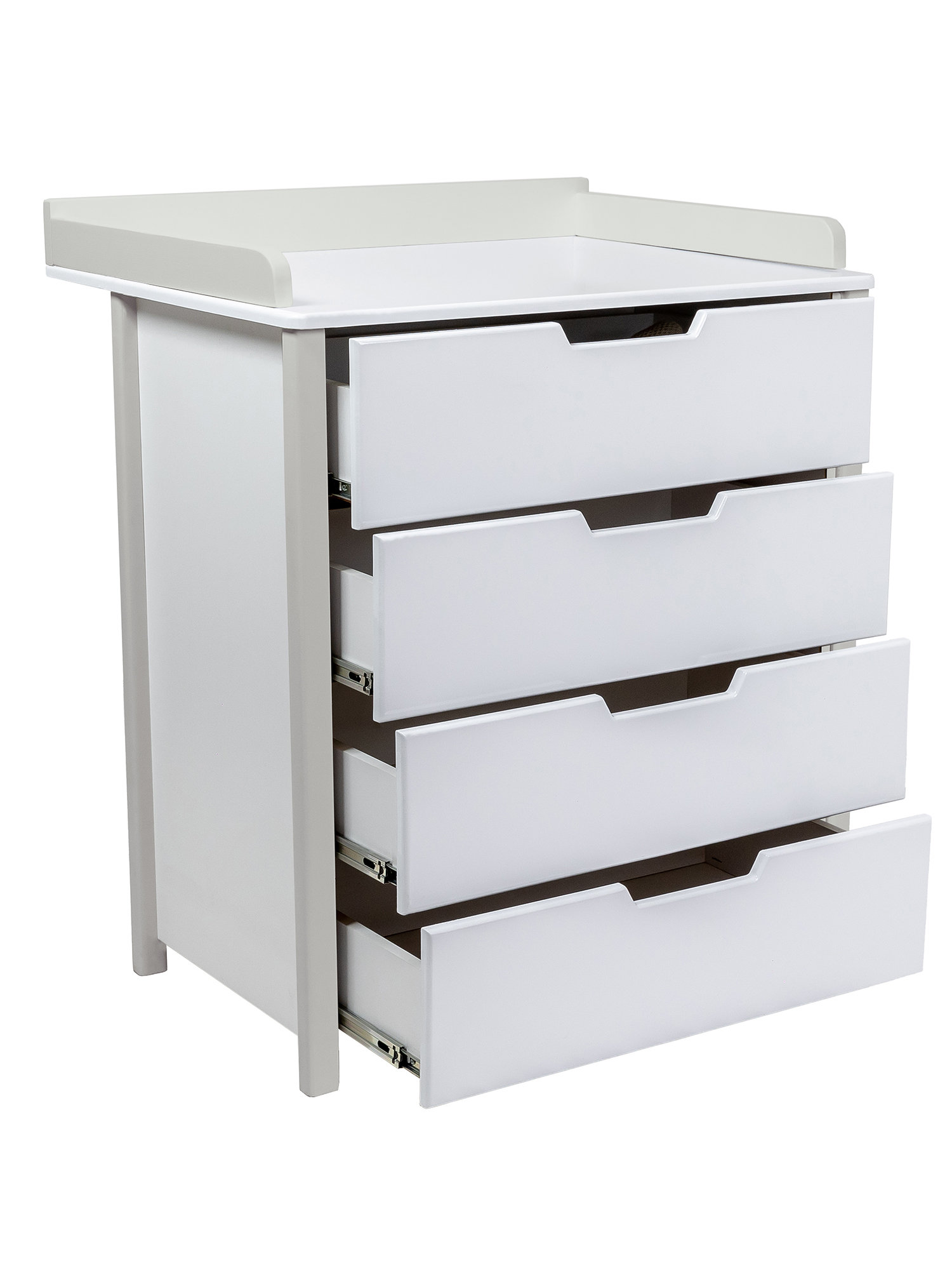 Комод пеленальный Sweet Baby Perfetto (серый, белый) - фото 15