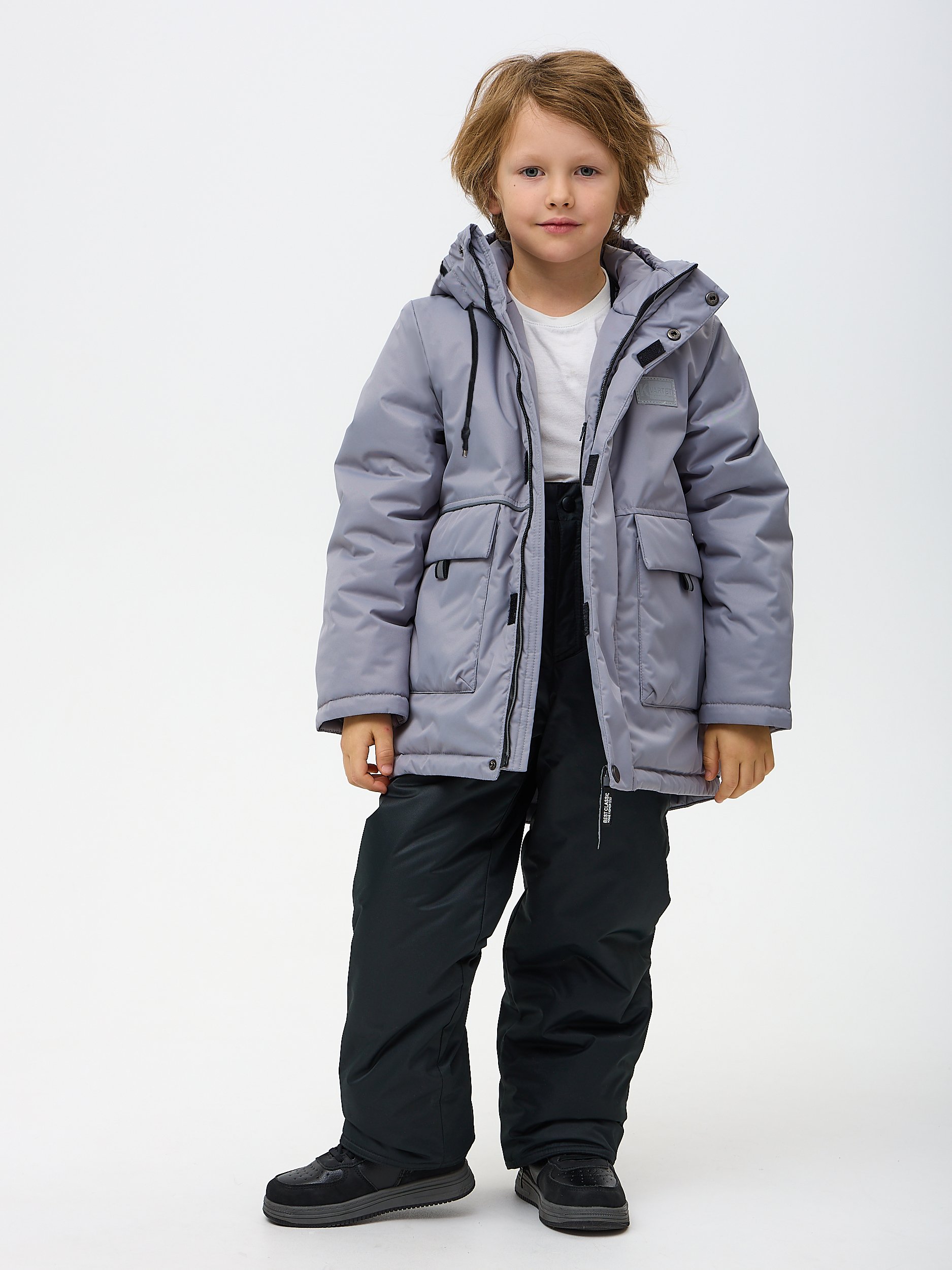 Куртка и полукомбинезон Kvartet 754 серый - фото 10
