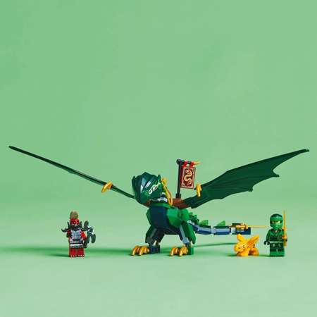 Конструктор LEGO NINJAGO Зеленый лесной дракон Ллойда блочный