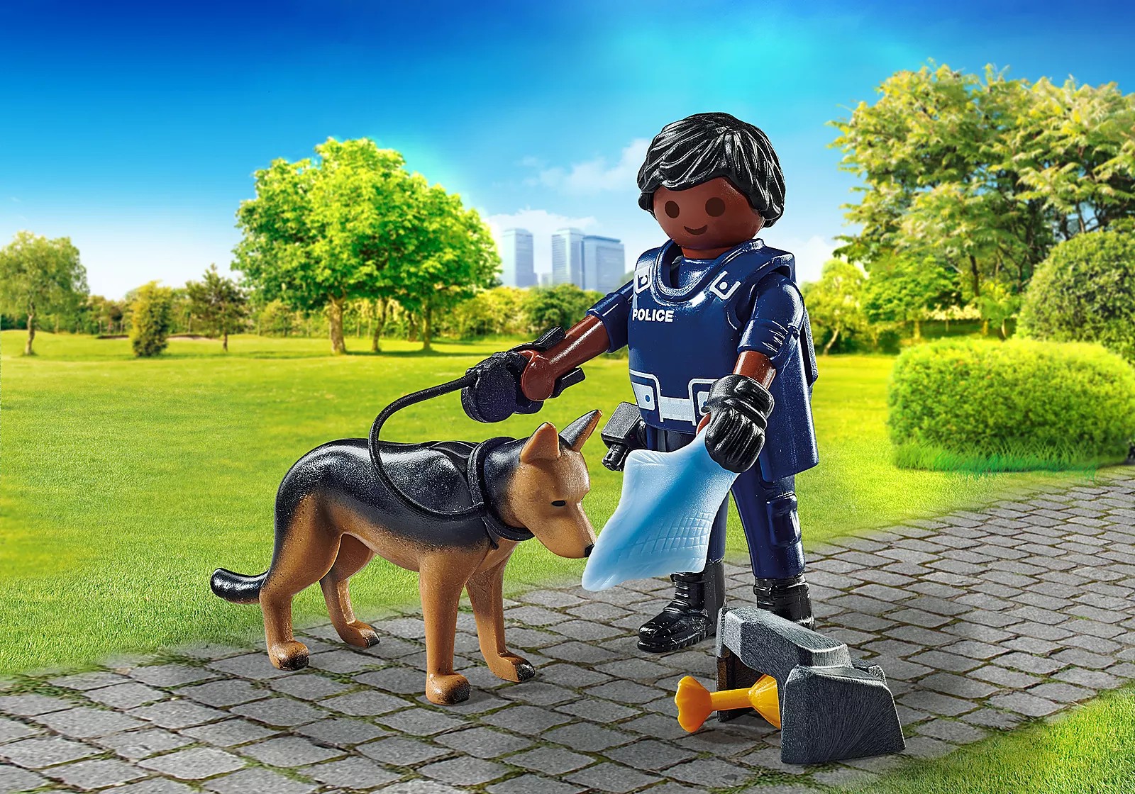 Конструктор Playmobil Полицейский с собакой - фото 3