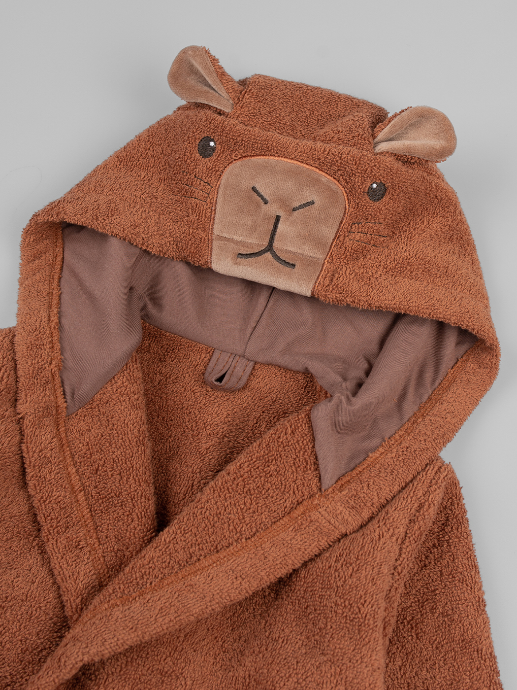 Халат LEO 0839_коричневый_капибара - фото 14