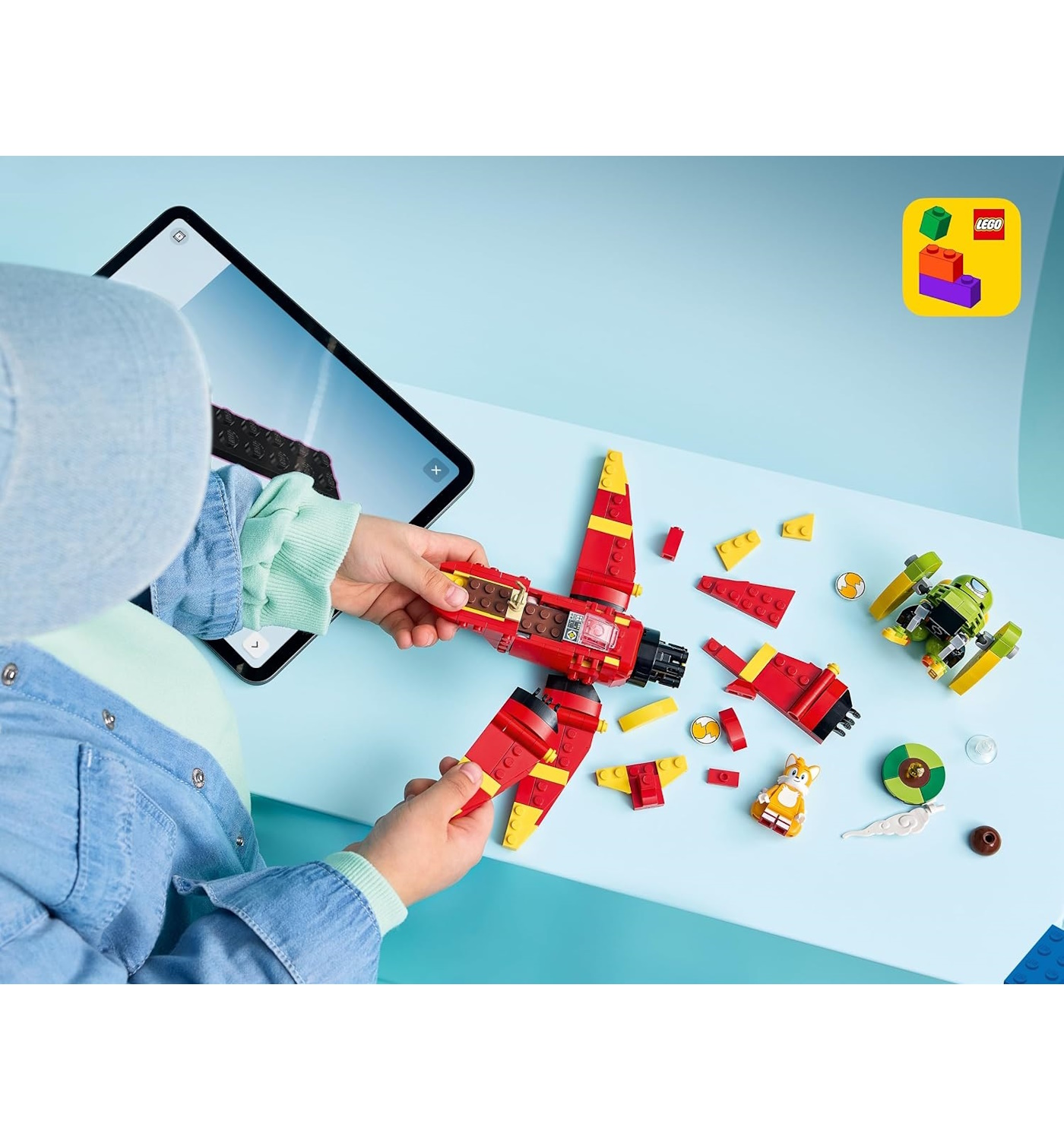 Конструктор LEGO Sonic the Hedgehog Самолёт Торнадо-1 Тейлса 310 дет. - фото 9
