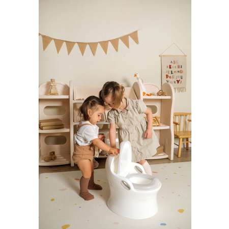 Детский горшок Ifam Easy Doing Premium Potty со звуком белый