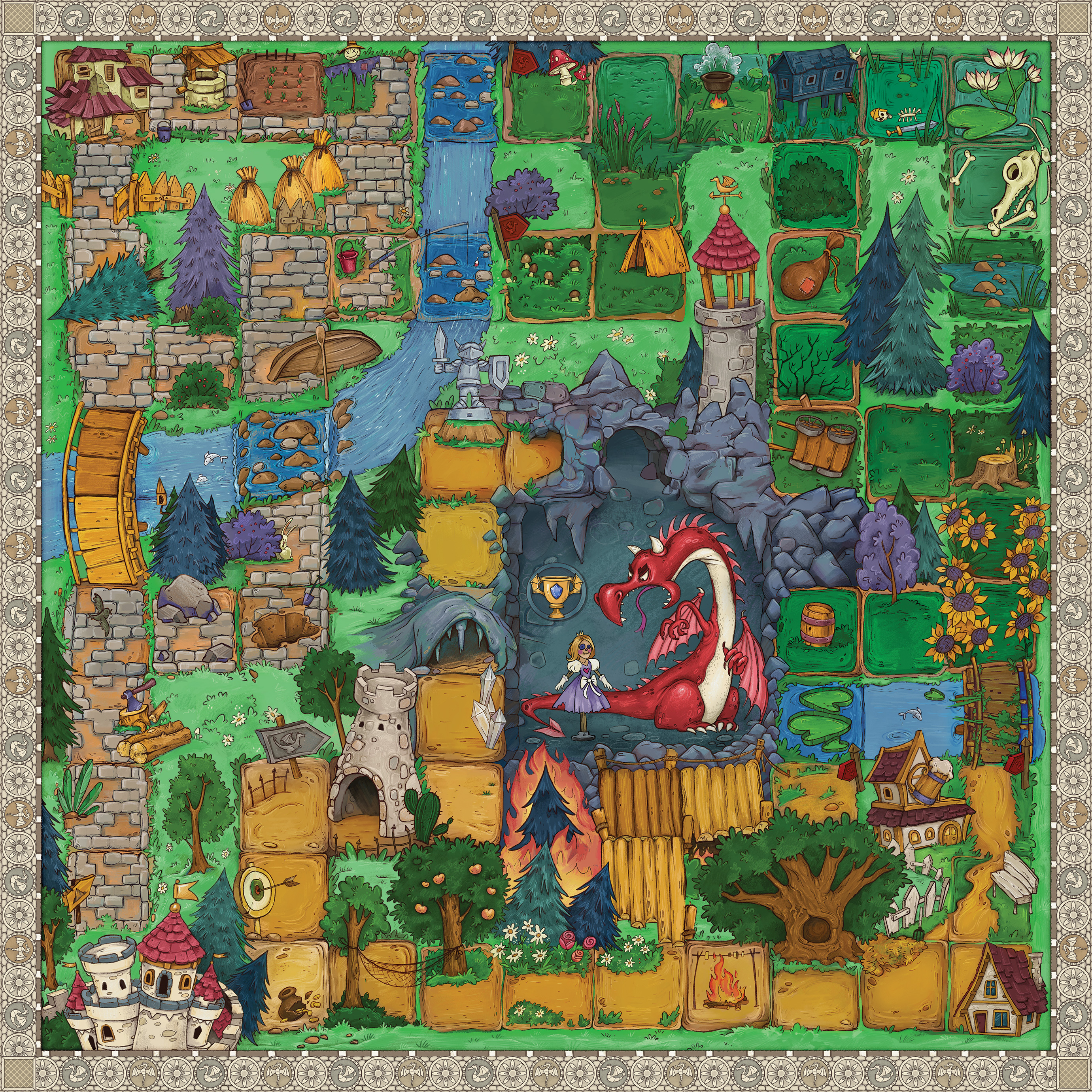 Настольная игра Hobby World Как победить дракона - фото 3