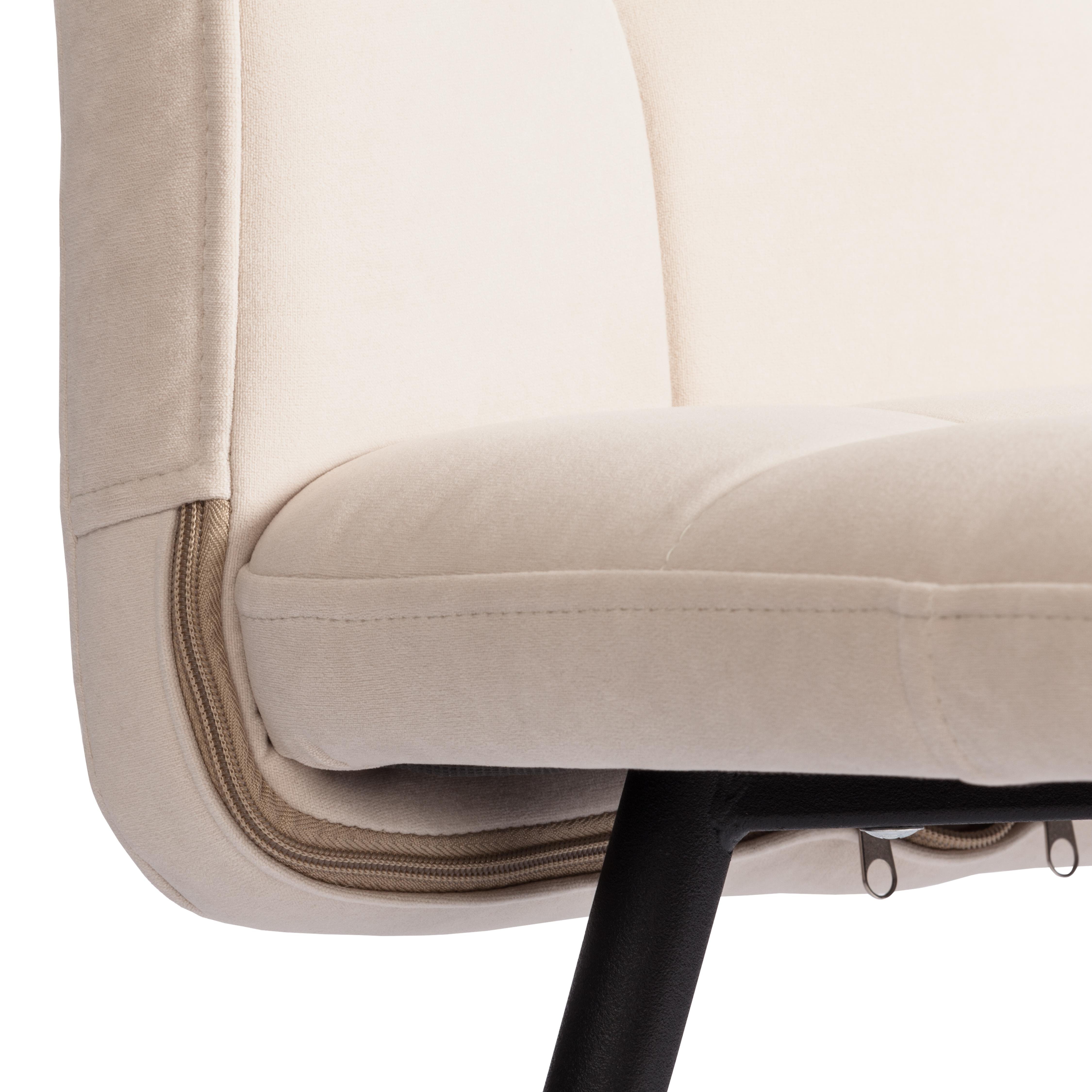 Стул TETCHAIR Medeo велюр, молочный 2 шт. - фото 19