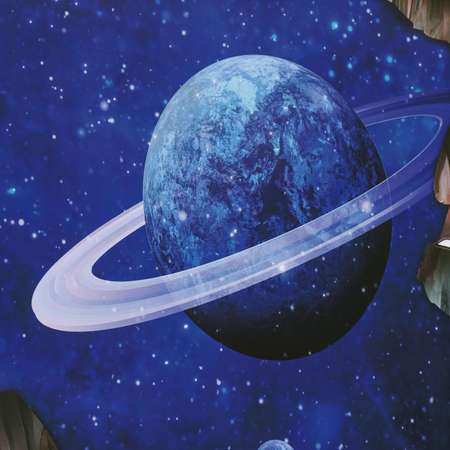 Наклейка Sima-Land 3Д интерьерная Космос 90*60см