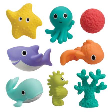 Игрушка INFANTINO Морские Друзья 8 шт