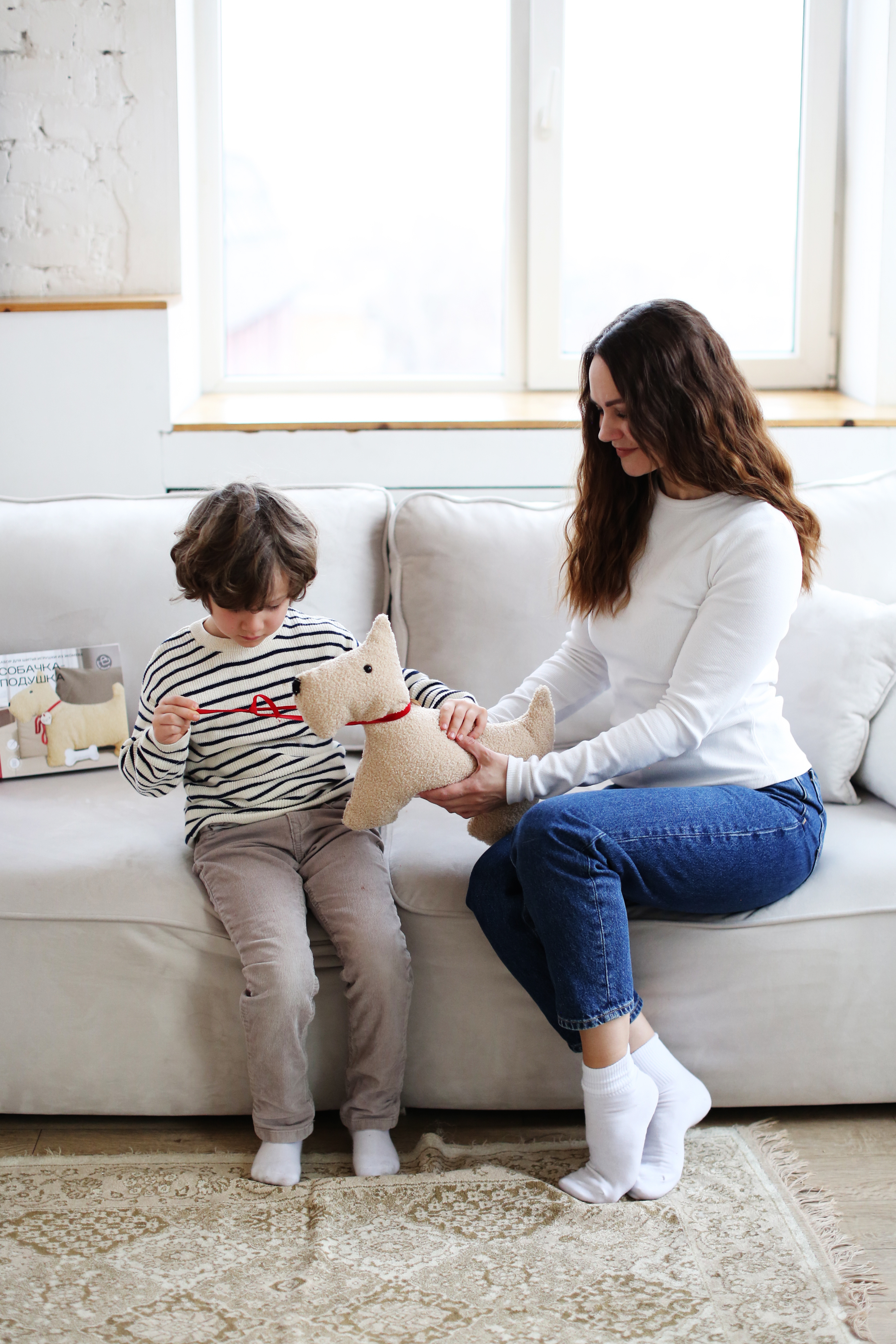 Набор для творчества HappyLine шитье Собачка с косточкой - фото 20