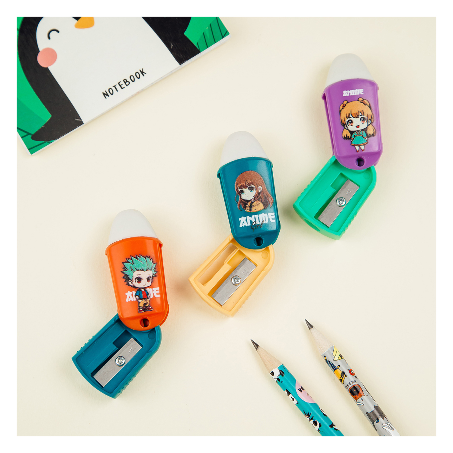 Точилка Meshu Anime 1 в ассортименте - фото 1