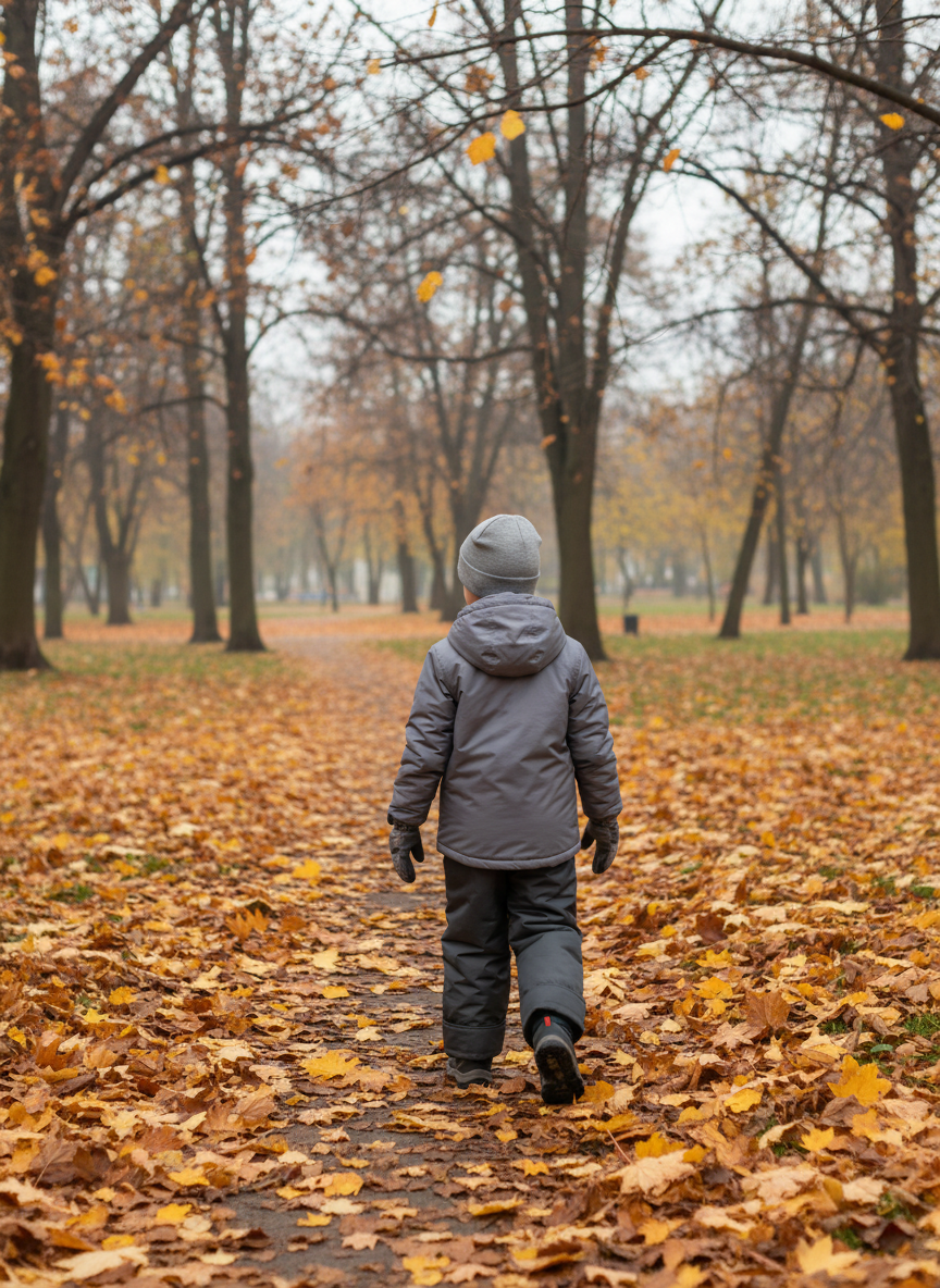 Брюки Arctic kids 10-002 серый - фото 3