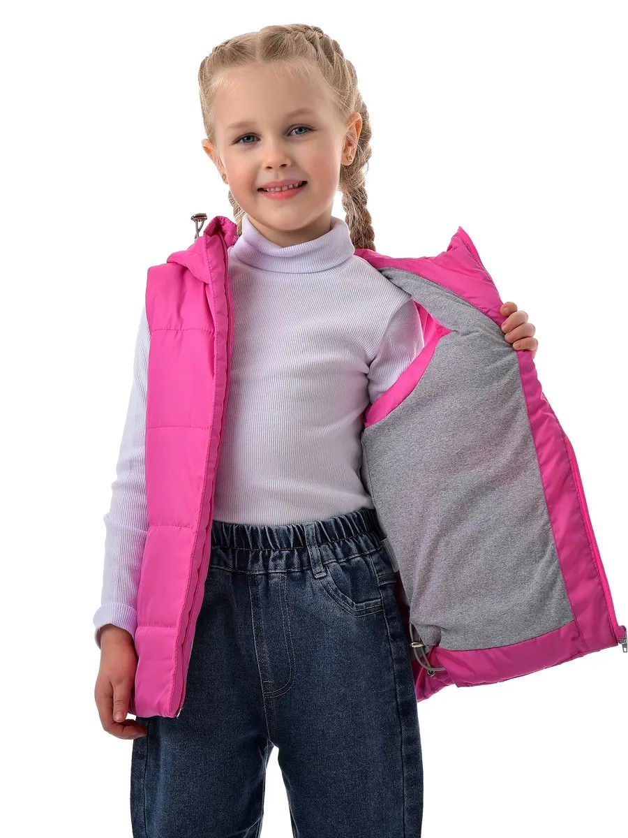 Жилет Rusland 925/фуксия - фото 6