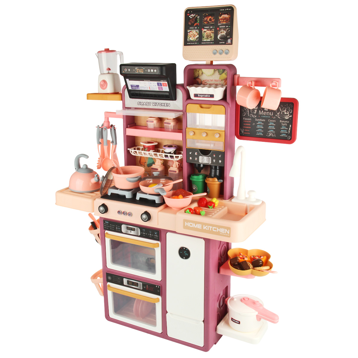 Игрушечная кухня Veld Co с аксессуарами: 54 шт. - фото 6