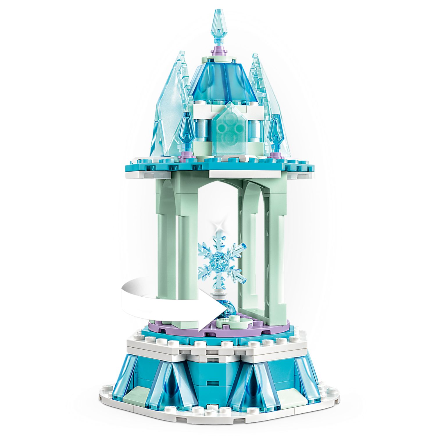 Конструктор LEGO Disney Princess Anna and Elsa Magical Carousel 175 дет. - фото 4