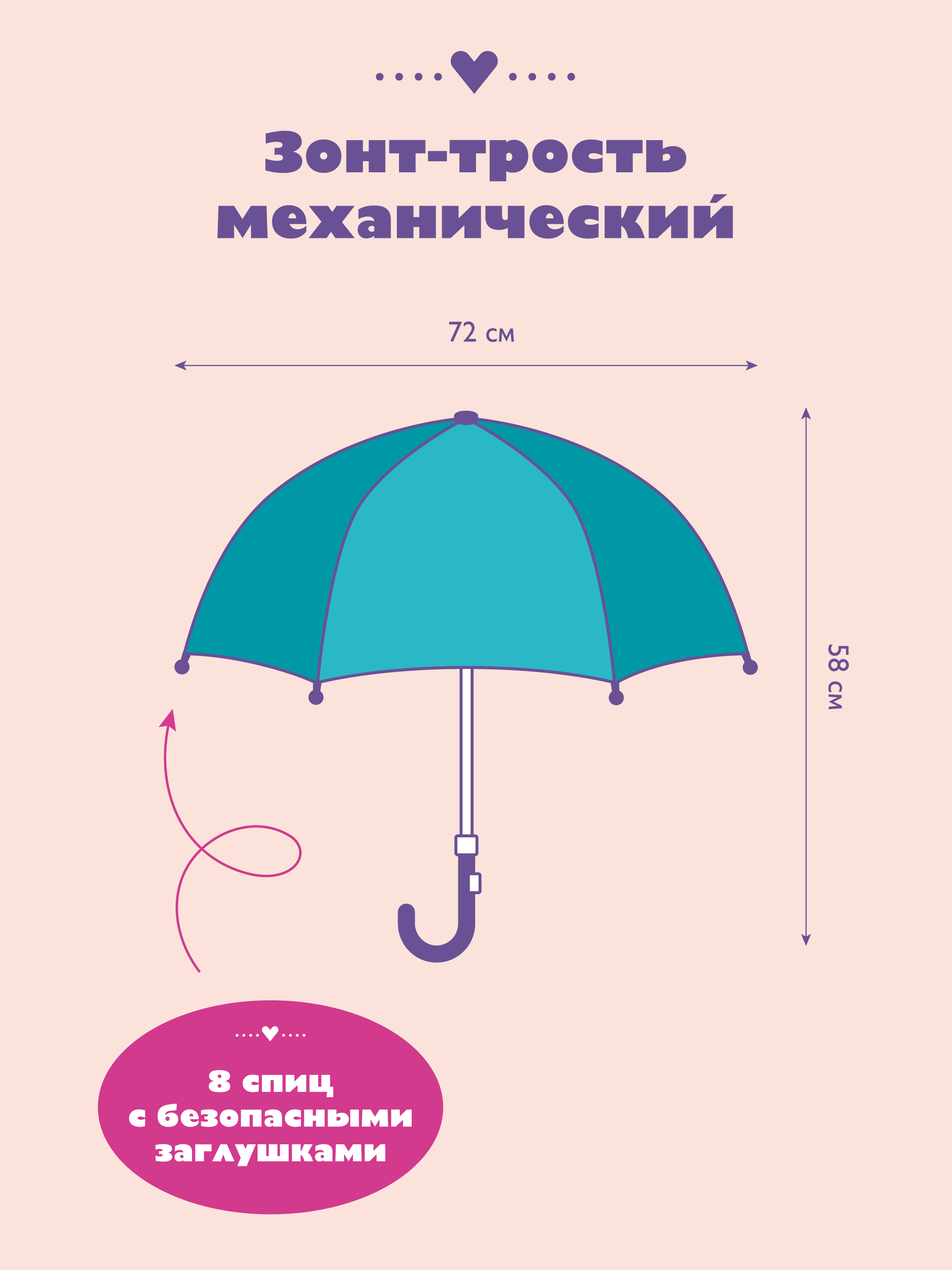 Зонт Mary Poppins 53763 - фото 5