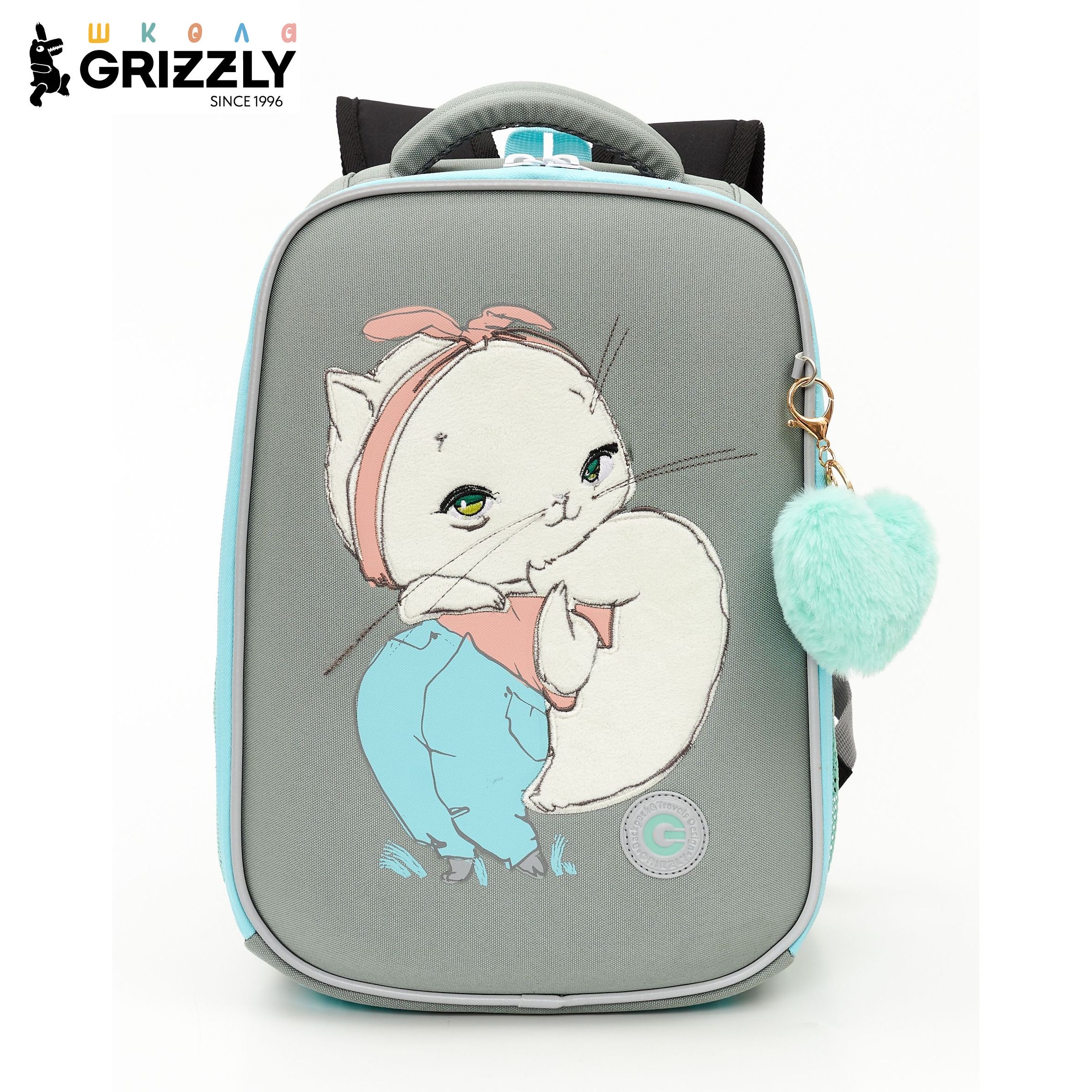 Ранец Grizzly Киса - фото 1