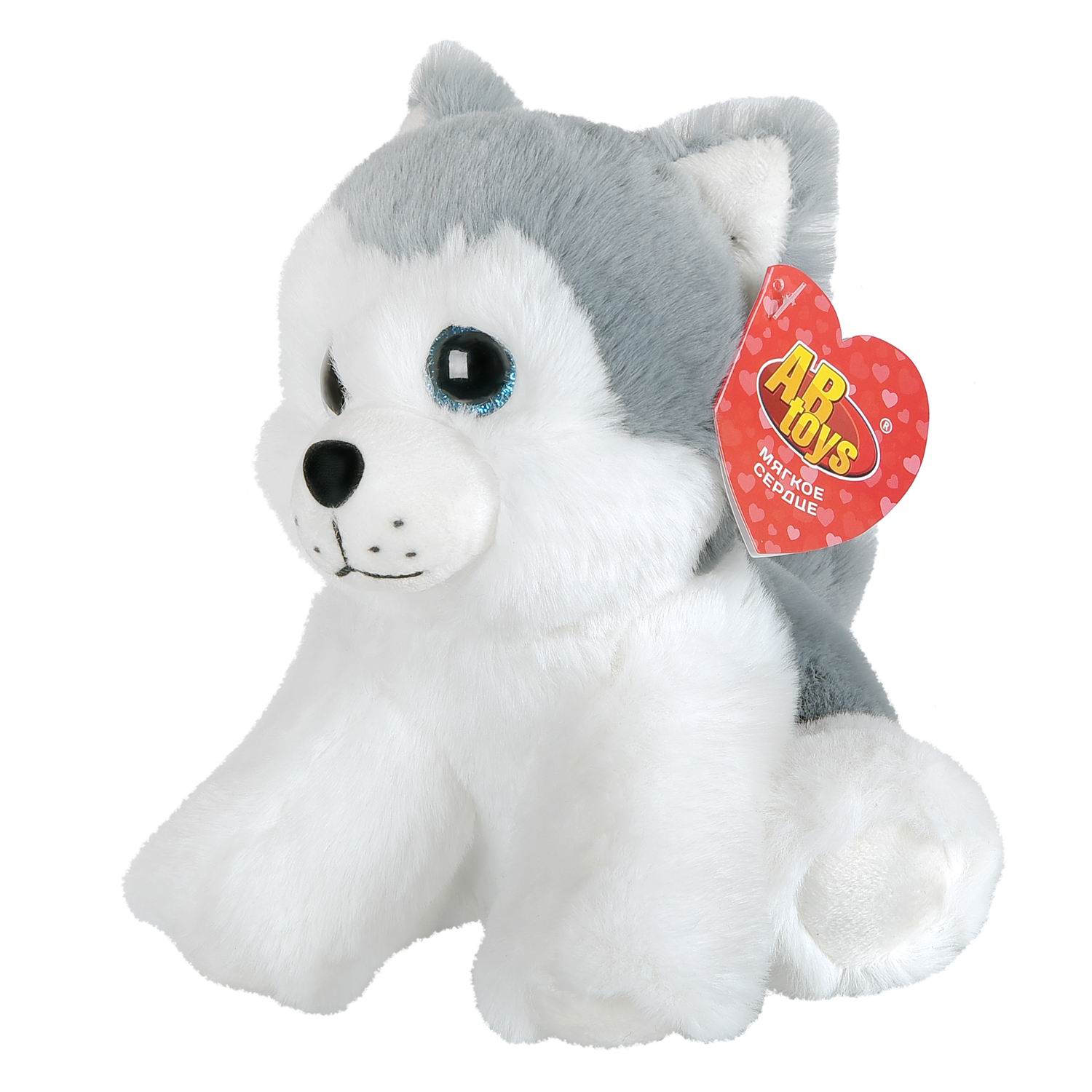 Мягкая игрушка Abtoys собачка Хаски - фото 2