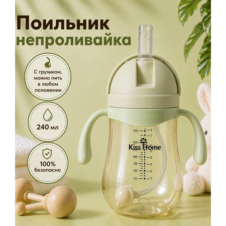 Поильник Kiss home Classic 240 мл