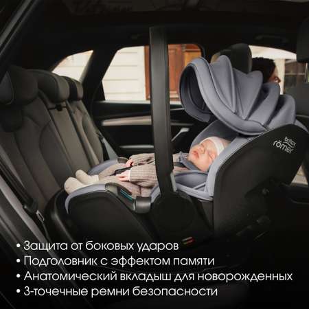 Автокресло Britax Roemer Baby-Safe Pro и Vario base Isofix 0+/1 (0-18 кг)
