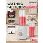 Блендер стационарный ENDEVER Sigma-205 600 Вт чаша 0.6 л 2 скорости с бутылкой