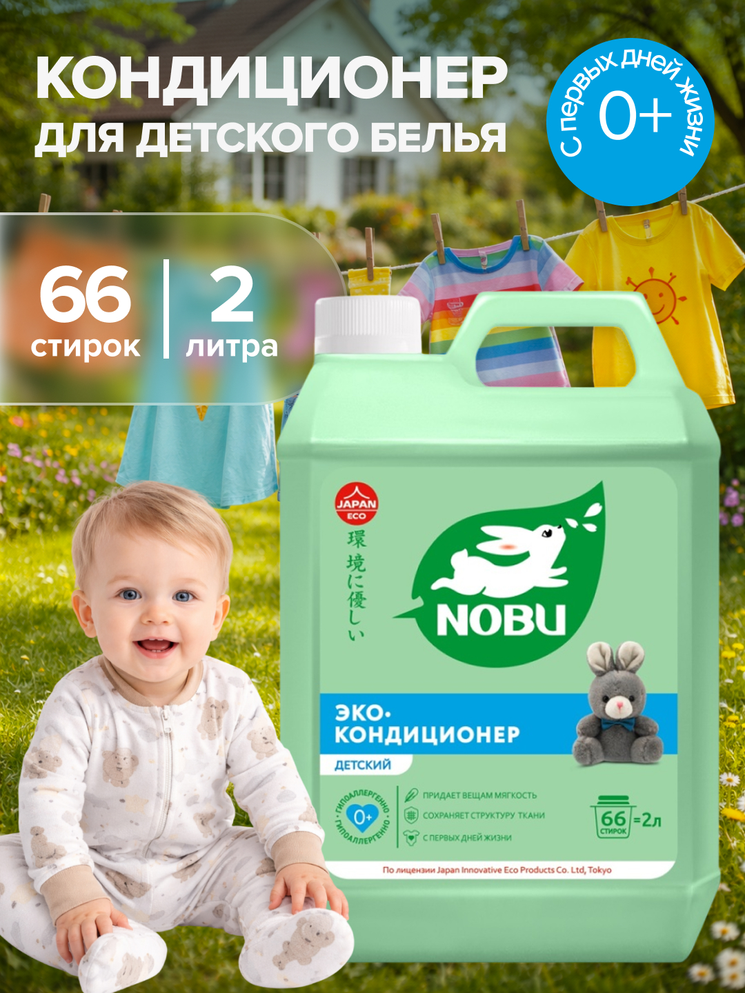 Кондиционер Nobu Детский 2 л - фото 1